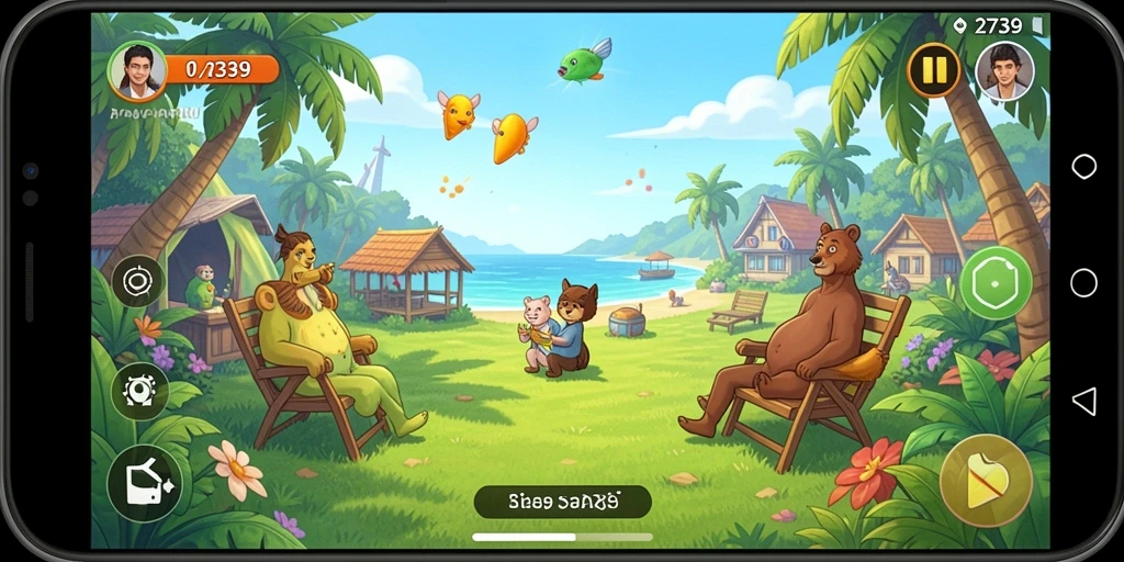Tampilan gameplay yang menarik dalam permainan Casual 2739.