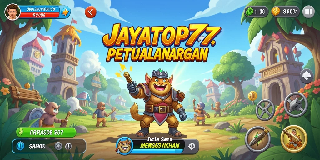 Tampilan gameplay JAYATOP77 yang seru dan penuh aksi.