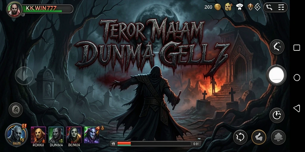 Screenshot gameplay menakutkan dari KKWIN777.