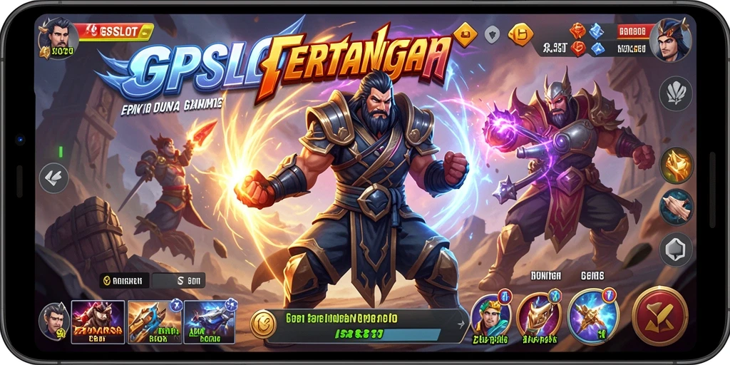 Tangkapan layar menampilkan pertarungan seru dalam SGPSLOT.